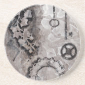 Juxtaposition II Zandsteen Onderzetter (Voorkant)