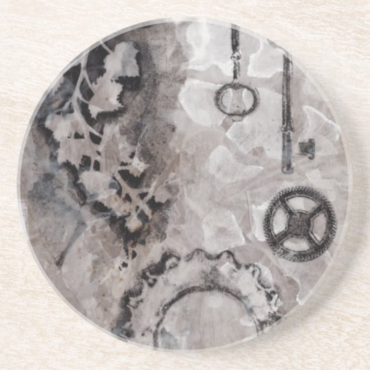 Juxtaposition II Zandsteen Onderzetter (Voorkant)