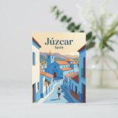 Júzcar Spanje Briefkaart (Staand voorkant)