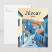 Júzcar Spanje Briefkaart (Voorkant / Achterkant)