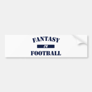JV Fantasy Football Bumpersticker