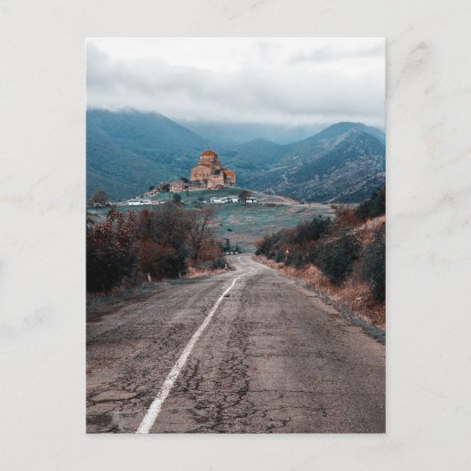 Jvari klooster Georgia Briefkaart (Voorkant)