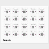 JW 2023 Memorial for Letter Writing Square Sticker (Vel)