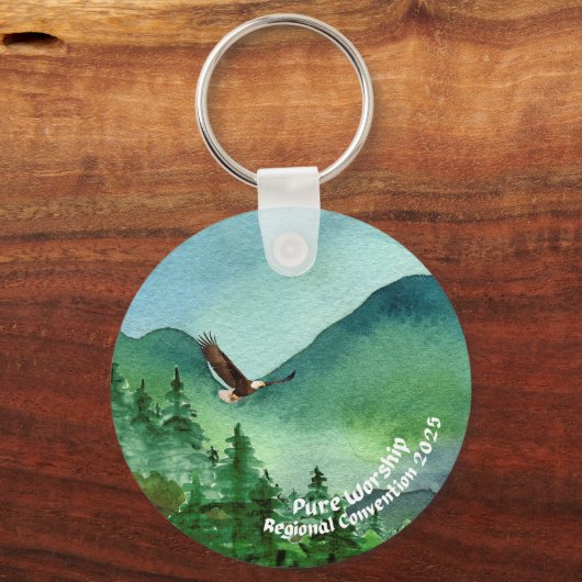 JW 2025 Conventie Doop Keepsake Gift Sleutelhanger (Achterkant)