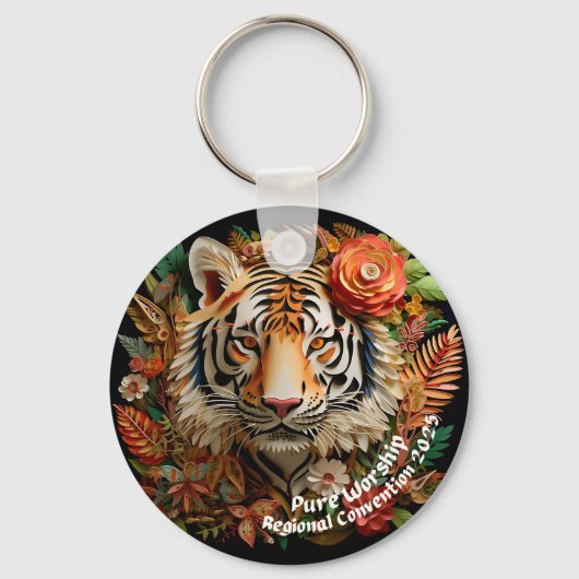 JW 2025 Conventie Doop Keepsake Gift Sleutelhanger (Achterkant)