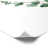 JW 2025 Jaar Tekst met Eucalyptus Poster (Hoek)