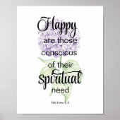 JW 2025 Jaar Tekst met Hydrangea Print (Voorkant)