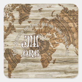 JW 2025 Jaar Tekst Vinyl Sticker