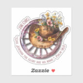 JW 2025 Jaar Tekst Westerne Vinyl Sticker (Vel)