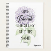  JW 2025 Jaar Tekstplanner Planner (Voorkant)