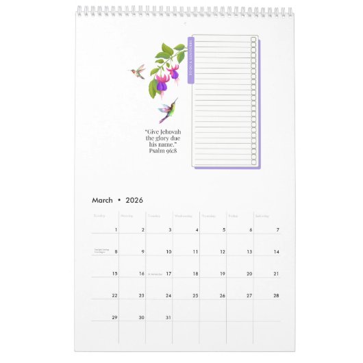 JW 2025 Kalender "Beste Leven Ooit" (Mar 2026)