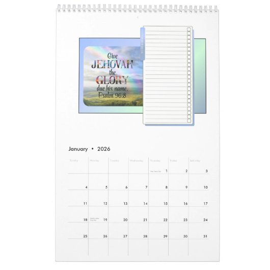 JW 2025 Kalender "Beste Leven Ooit" (Jan 2026)