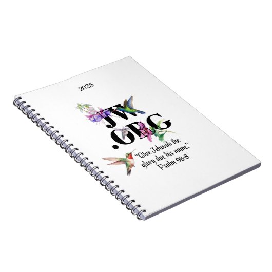 JW 2025 Notitieboek w/2025 Jaar Tekst (Rechterzijde)