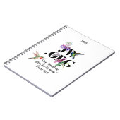 JW 2025 Notitieboek w/2025 Jaar Tekst (Linkerzijde)