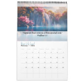 JW 2026 Calendar -Calming Waterfalls -Matthew 5:3 Kalender (Feb 2026)