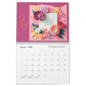 JW 2026 Year Text Calendar -Bursting With Color! Kalender (Mar 2027)
