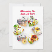 JW Baptism Card Welcome to the Best Life Ever Kaart (Voorkant)