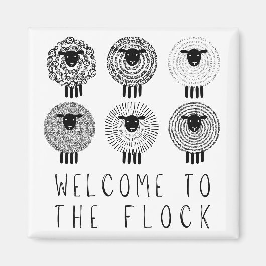 JW Baptism Gift Persoonlijk Welkom bij de klok Magneet (Voorkant)