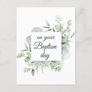 JW Baptism Gifts Briefkaart