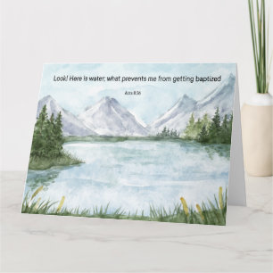 JW Baptism Gifts - Meer Wenskaart Kaart
