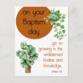 JW Baptism Gifts - Ruth 2:12 Briefkaart (Voorkant)