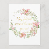 JW Baptism Gifts - Ruth 2:12 Briefkaart (Voorkant)