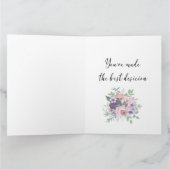 JW Baptism Gifts Wenskaart Kaart (Binnen)