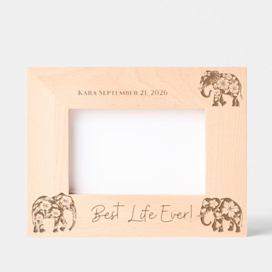 JW Baptism Keepsake -Personalized! Gegraveerde Lijstjes (Voorkant)