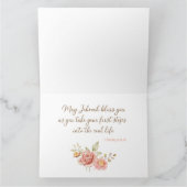 JW Baptisme Gifts - Rood Wenskaart Kaart (Binnen)