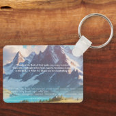 JW Bedankt voor het hoeden van ons ouderen Sleutelhanger (Voorkant)