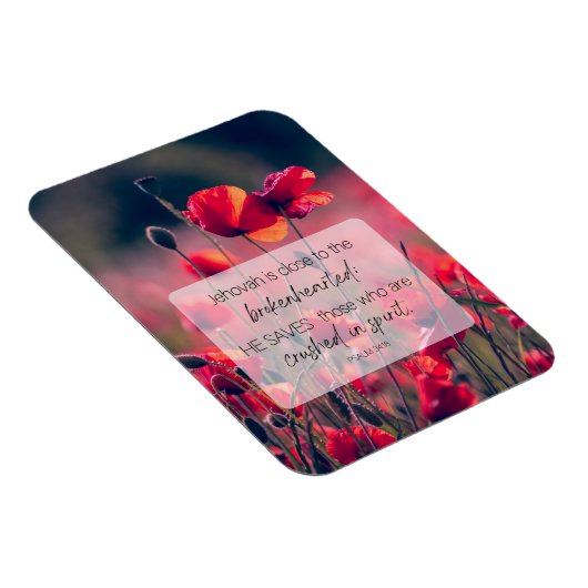 JW bemoedigende magneet Psalm 34:18 (Rechterzijde)