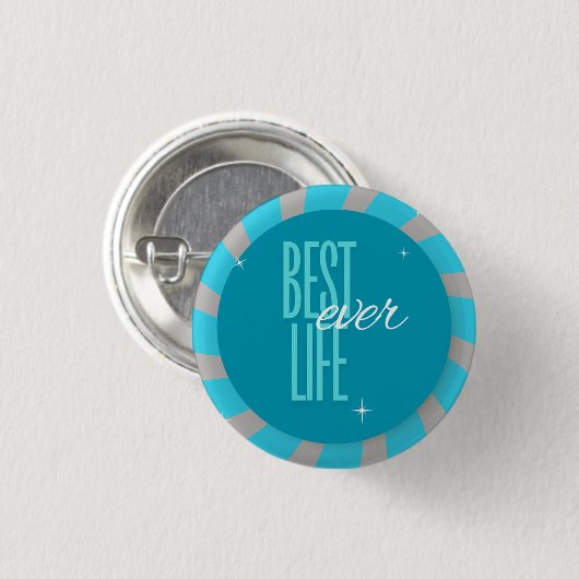 JW Best Life Ever Button - Pin (Voorkant /achterkant)