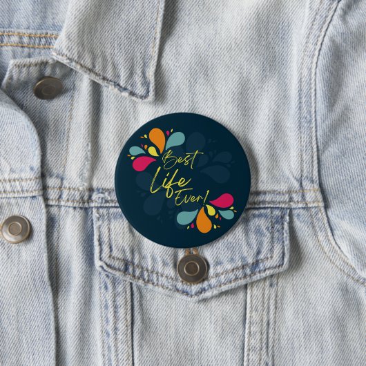 JW Best Life Ever Button Pin voor zussen (In situ)