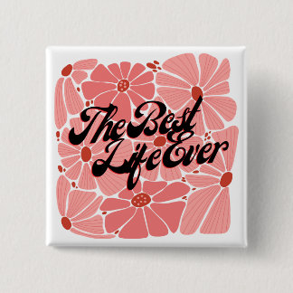 JW Best Life Ever Button Pin voor zussen