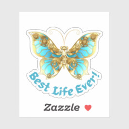 JW Beste Leven Ooit! Aangepaste vinyl sticker