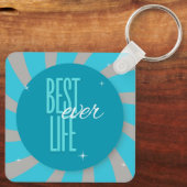 JW Beste Leven Ooit! Button Sleutelhanger (Achterkant)