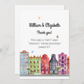 JW C.O. & Vrouw Dank u-Nieuwe Opdracht Kaart (Voorkant / Achterkant)