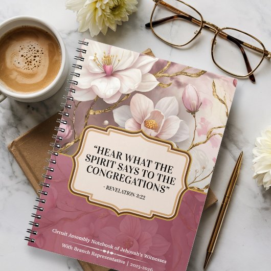 JW Circuit Assembly 2025-2026 Gifts Spiral Notitieboek