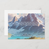 JW Dank U voor het hoeden van ons ouderlingen Kaar Bedankkaart (Voorkant / Achterkant)