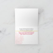 JW Dank u voor Ouderling of Circuit Overseer Wife Bedankkaart (Binnen)