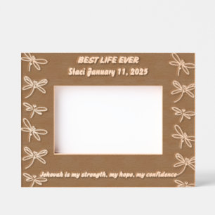 JW doop gepersonaliseerde herinnering geschenk Gegraveerde Lijstjes