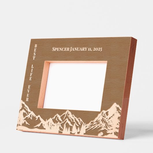 JW Doop Keepsake gepersonaliseerd voor hem Gegraveerde Lijstjes (Links)