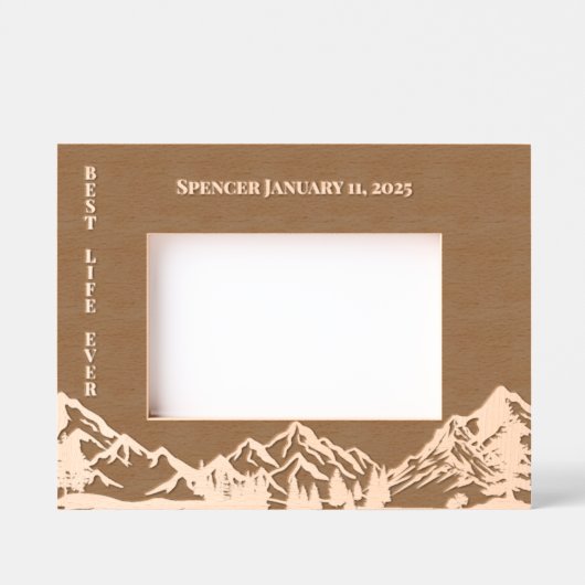 JW Doop Keepsake gepersonaliseerd voor hem Gegraveerde Lijstjes (Voorkant)