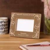 JW Doop Koepel Cadeau - Gepersonaliseerd! Gegraveerde Lijstjes (Links)