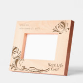 JW Doopsel Cadeau of aandenken - Ocean Waves Gegraveerde Lijstjes (Links)