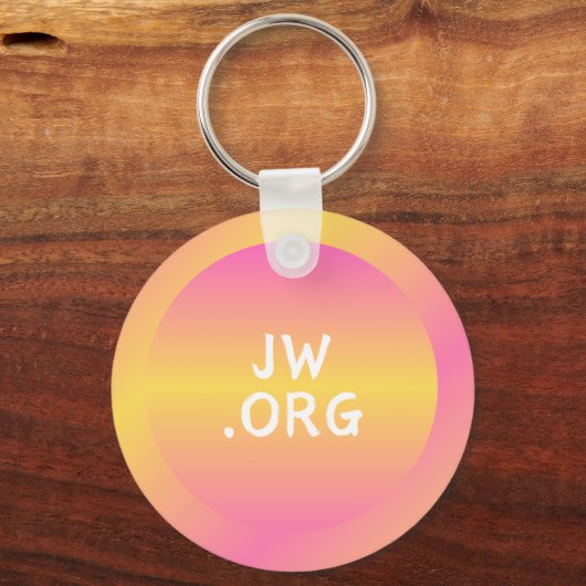 JW Doopsel Gift Sleutelhanger Keepsake Beste Leven (Achterkant)