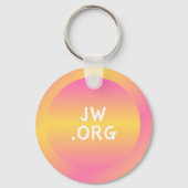 JW Doopsel Gift Sleutelhanger Keepsake Beste Leven (Achterkant)