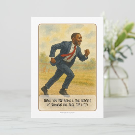 JW Elder Appreciation Kaart (Staand voorkant)