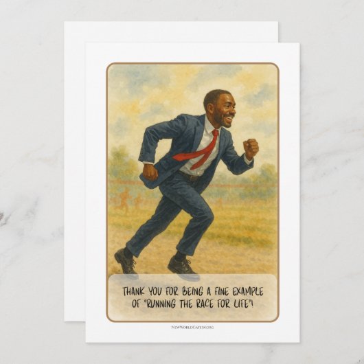 JW Elder Appreciation Kaart (Voorkant / Achterkant)