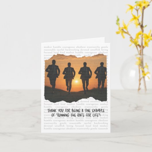 JW Elder Appreciation Kaart (Gele Bloem)